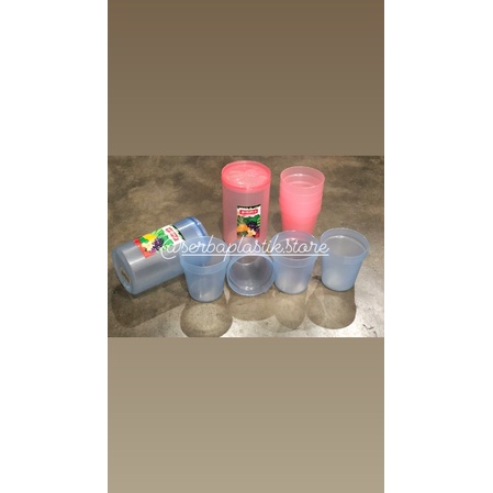 Picnic cup / gelas picnic / gelas set plastik warna / gelas piknik lion star / gelas lionstar
