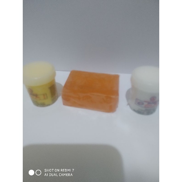 PAKET CREAM LINGSIE + SABUN BATANG OREN 3IN 1 ORIGINAL // pkt cream lingsie + sbn batang oren
