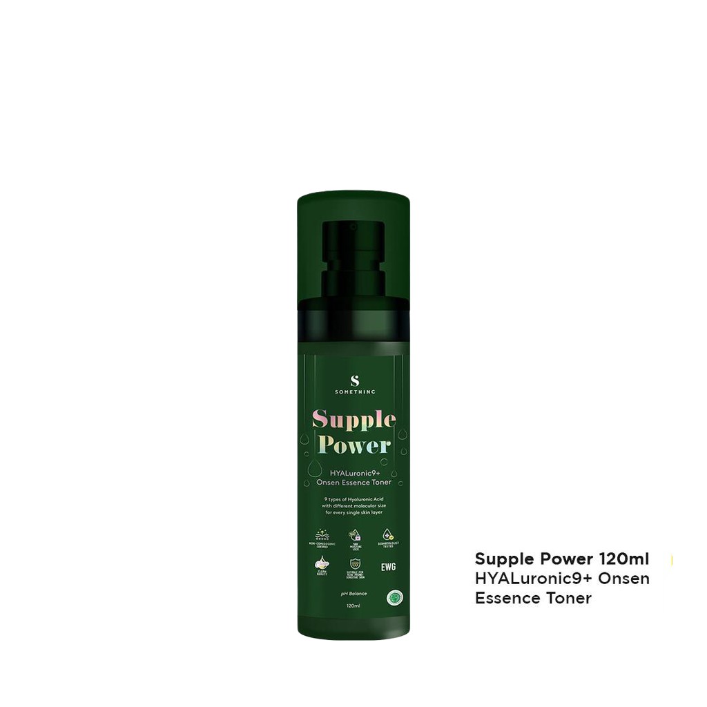 SOMETHINC Supple Power Hyaluronic9+ Onsen Essence Toner 120ml
