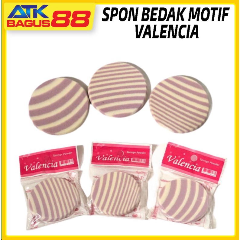 SPON BEDAK MOTIF BULAT VALENCIA-1pcs