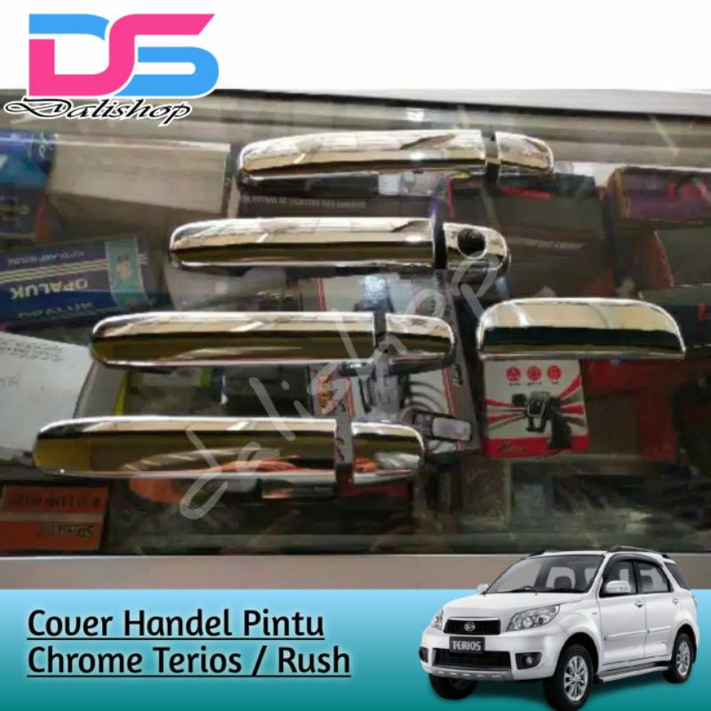 HANDLE PINTU VARIASI RUSH TERIOS LAMA 5 PINTU CROM