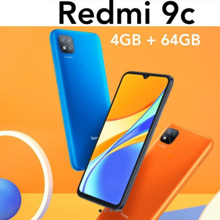 Xiaomi Redmi 9C 4/64 Tam Garansi Resmi Ram 4Gb 64Gb - Biru, Ram 4Gb