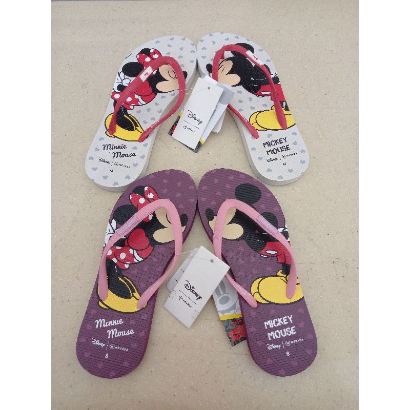 sandal jepit lucu matahari branded original disney nevada