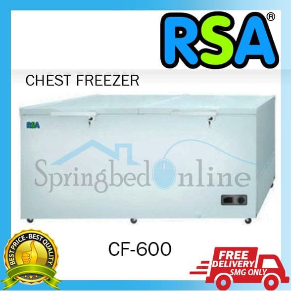 RSA Chest Freezer 550 Liter - CF 600