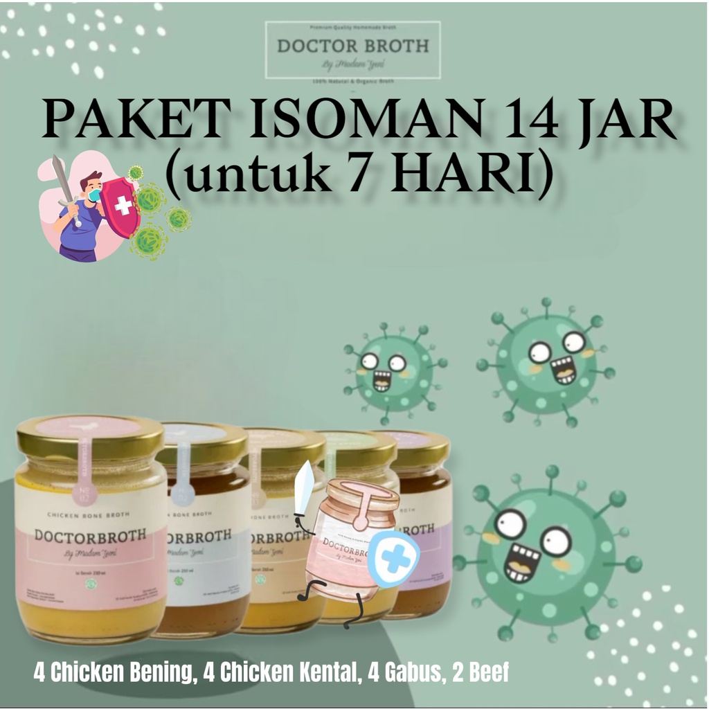 

PAKET ISOMAN 14 JAR (untuk 7 HARI)