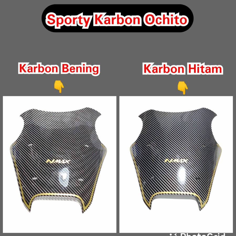 visor windshield yamaha nmax old Sporty Ochito karbon carbon