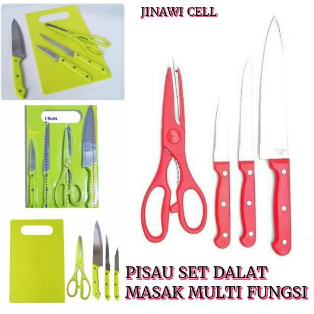 Pisau Set Talenan Pisau Set Alat Masak Dapur