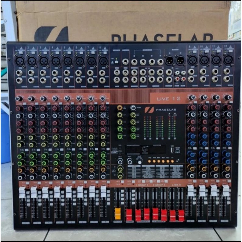 Mixer Audio 12 Channel PHASELAB LIVE 12 phaselab live 12