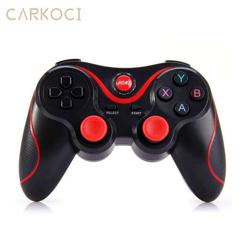 T3 Wireless Bluetooth Gamepad untuk Ponsel Android iOS Wireless Game Stick Handle untuk Holder Box