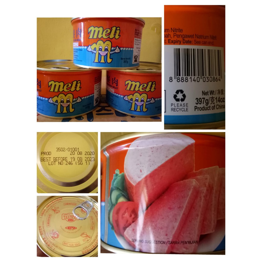 

Mili Pork Lincheon Meat 397 gram