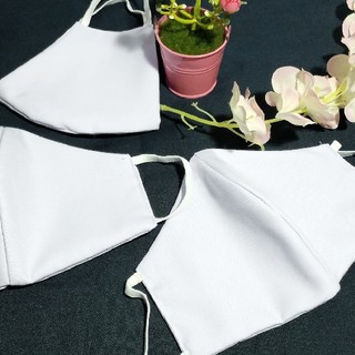 masker model duckbill masker kain putih polos 3 lapis anti masker model duckbill masker kain putih polos 3 lapis anti