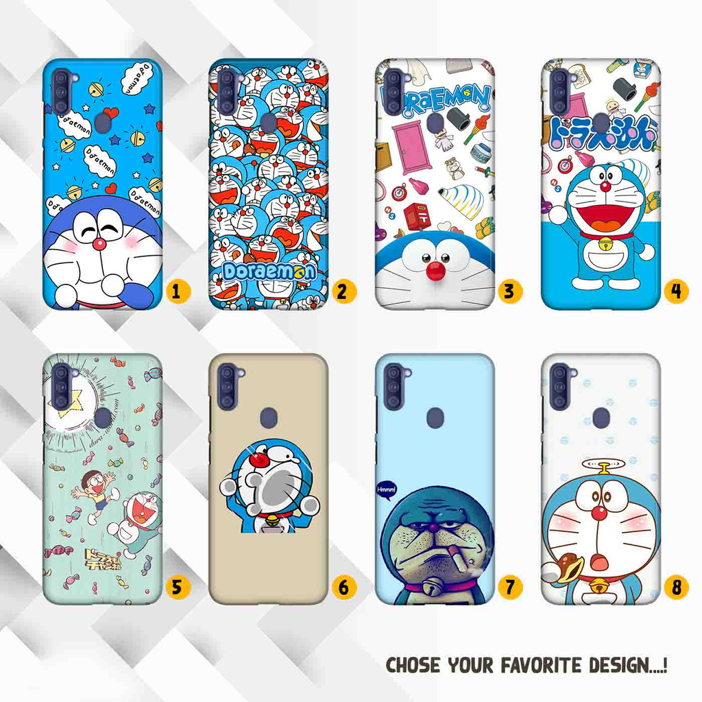 Premium Custom Case Samsung Galaxy A11 / M11 Doraemon Casing Hardcase