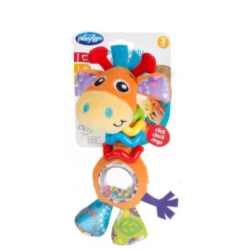 Playgro Bead Buddy Giraffe Mainan Gigi Bayi