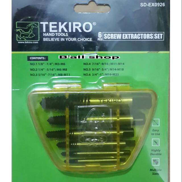 Jual Tap Balik Set Tekiro Sd Ex Shopee Indonesia