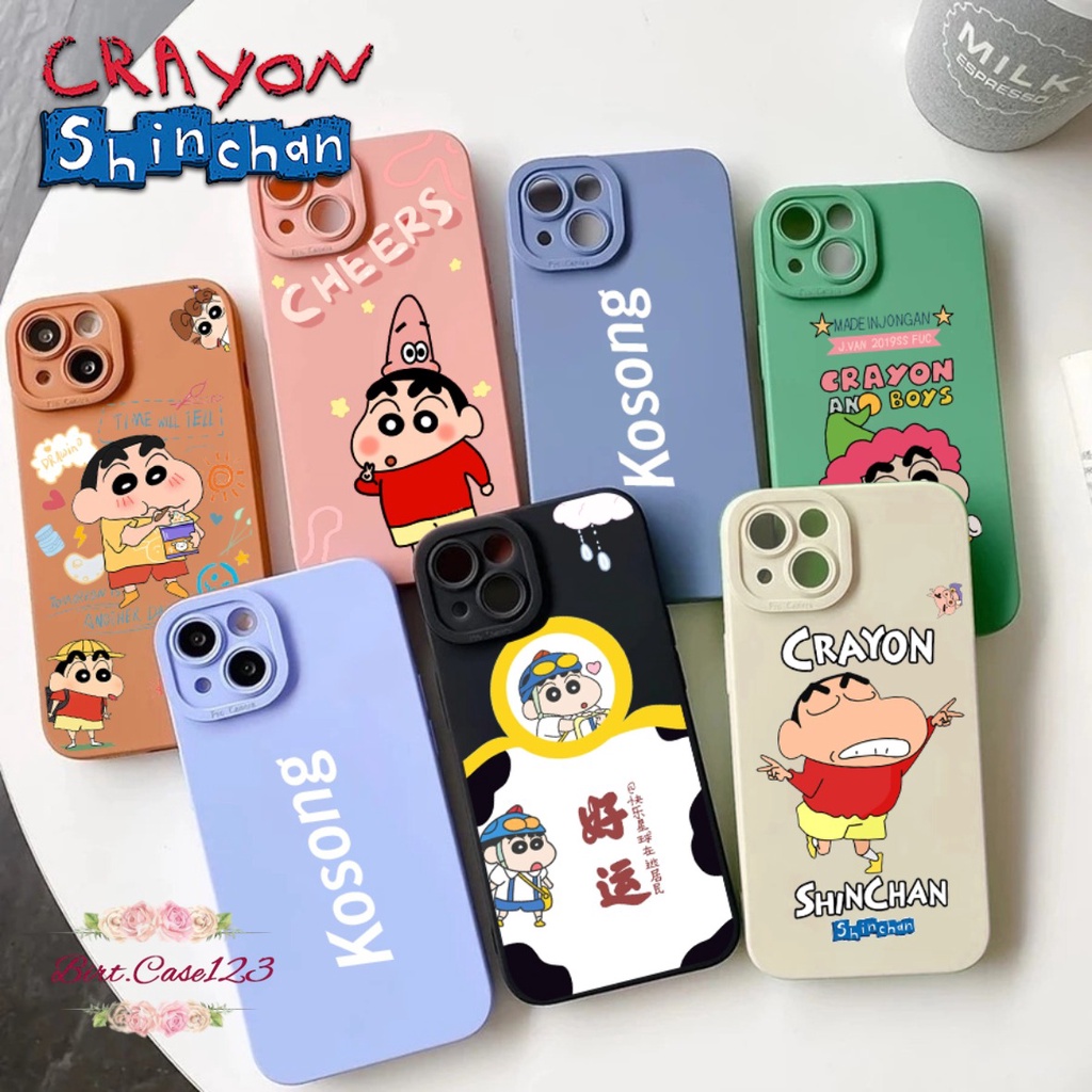 SOFTCASE CASE SILIKON PROCAMERA CRAYON SHINCHAN OPPO VIVO SAMSUNG REALME XIAOMI IPHONE INFINIX ALL TYPE BC6368