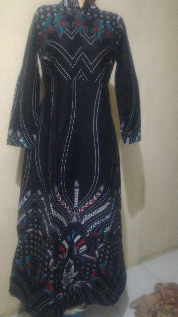 Maura Couple - Sania Ruffle Batik Couple Ori Ndoro Jowi Garansi Termurah Shopee - Kebaya Modern 2564