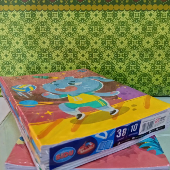

(BISA COD) buku tulis sidu isi 38 lembar