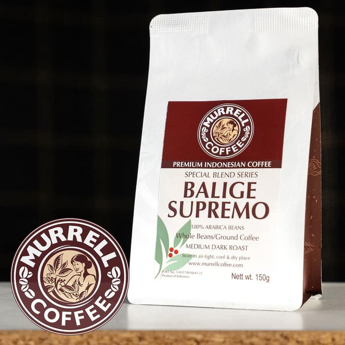 

Balige Supremo | Kopi Arabica Premium BUBUK / BIJI Murni Premium MURRELL COFFEE