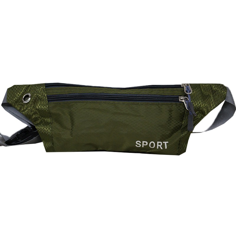Tas Pinggang Pria Wanita Unisex Sport Waistbag Olahraga Gym Satu7an T16