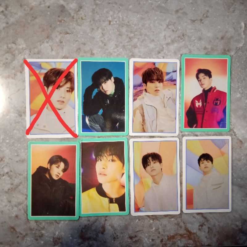 pc treasure junkyu jihoon asahi doyoung jeongwoo pb photobook blue green ver album dobby photocard