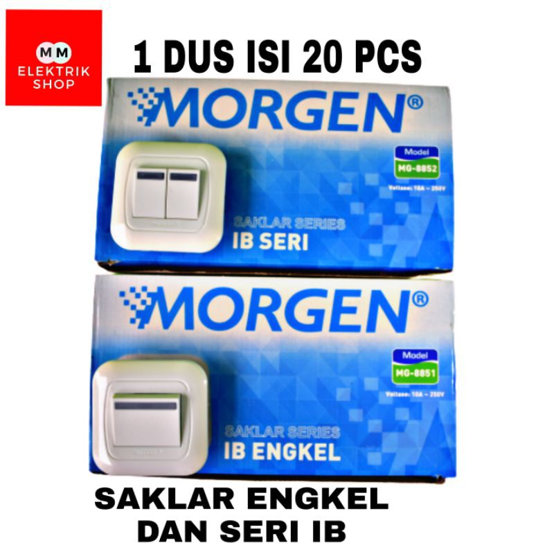 MORGEN Saklar Engkel Seri Inbow Radium Saklar Seri Engkel Ib Inbow Radium Best Seller MORGEN