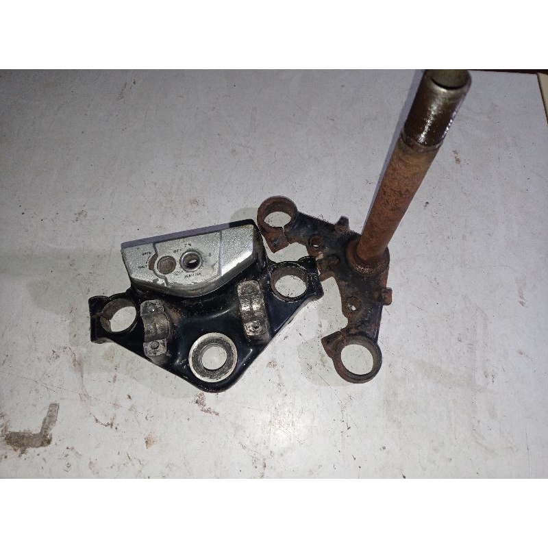 T atas bawah shok depan Megapro Primus/Tiger revo original copotan motor