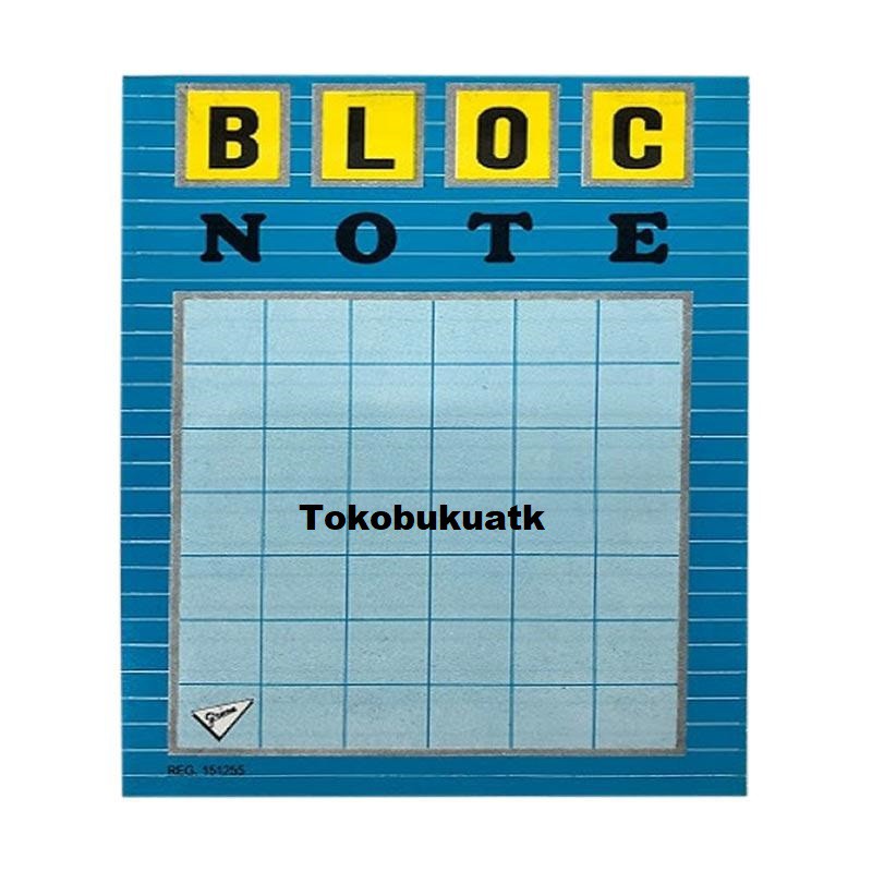 

Bloc Note ukuran sedang