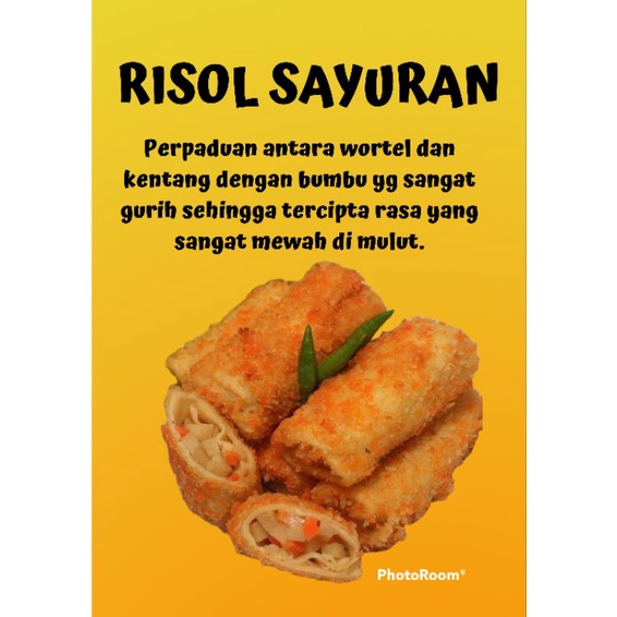 

RISOL SAYUR 10 PCS