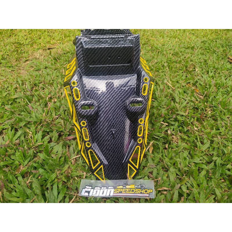 Spakbor belakang vixion new NVL NVA carbon coak warna