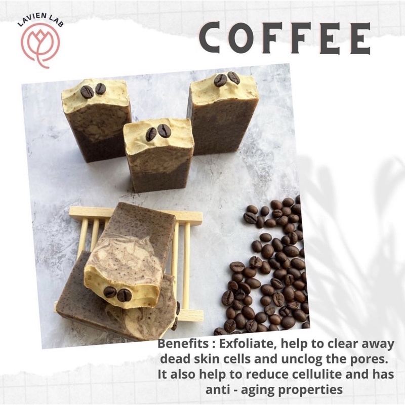 Coffee Latte Natural Bar Soap