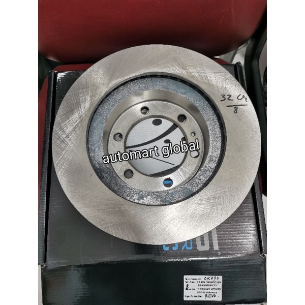 disc brake piringan rem cakram depan hilux revo Fortuner vrz 43512-ok090 31.8cm