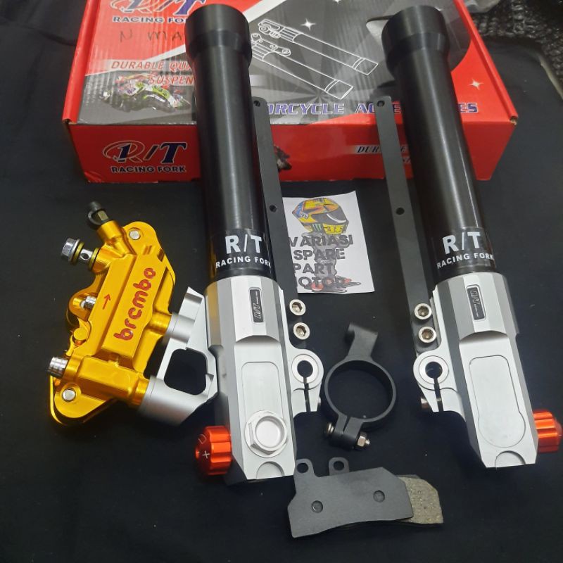 PAKET TABUNG SHOCK RT STAGE COPY ORI YAMAHA NMAX LAMA + KALIPER MONOBLOK 4 PISTON