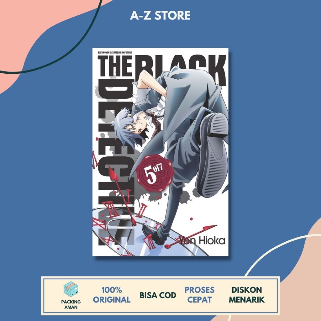 AZ - Komik The Black Detective Vol 1-5 | Yen Hioka