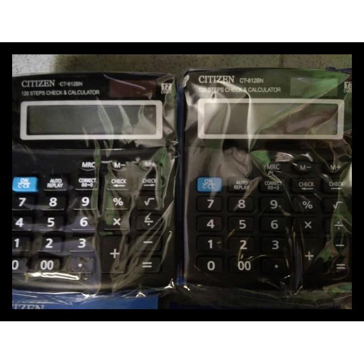 

Hot Product Kalkulator Citizen 12 Digit Calculator Ct-812Bn Promo