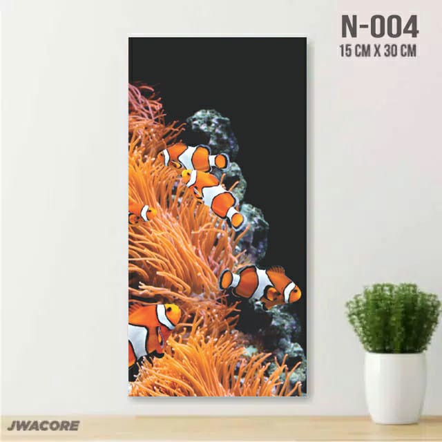 WALL DECOR HIASAN DINDING MOTIF IKAN
