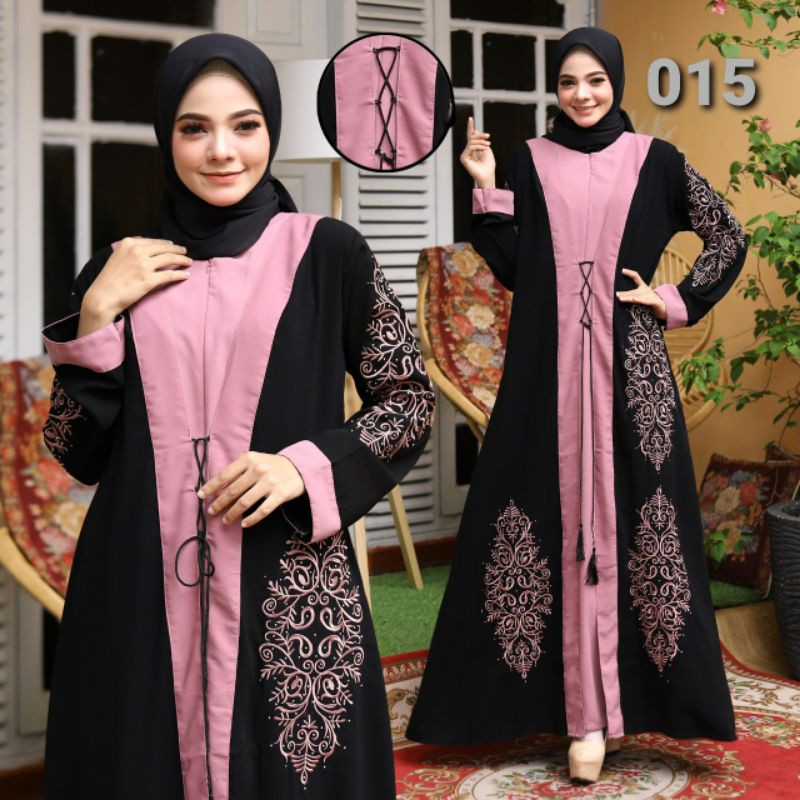 GALLERY EXCLUSIVE ABAYA HITAM GAMIS TURKEY 015