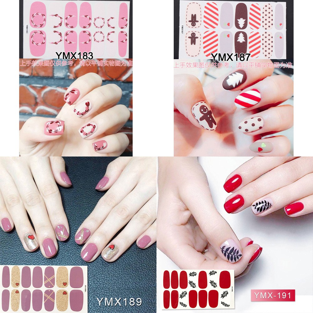 STIKER KUKU NAIL STICKER KARAKTER KODE YMX BAG 5