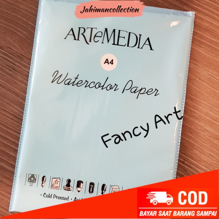 

✨ BISA COD ✨ Artemedia Watercolour Paper 200gsm A4