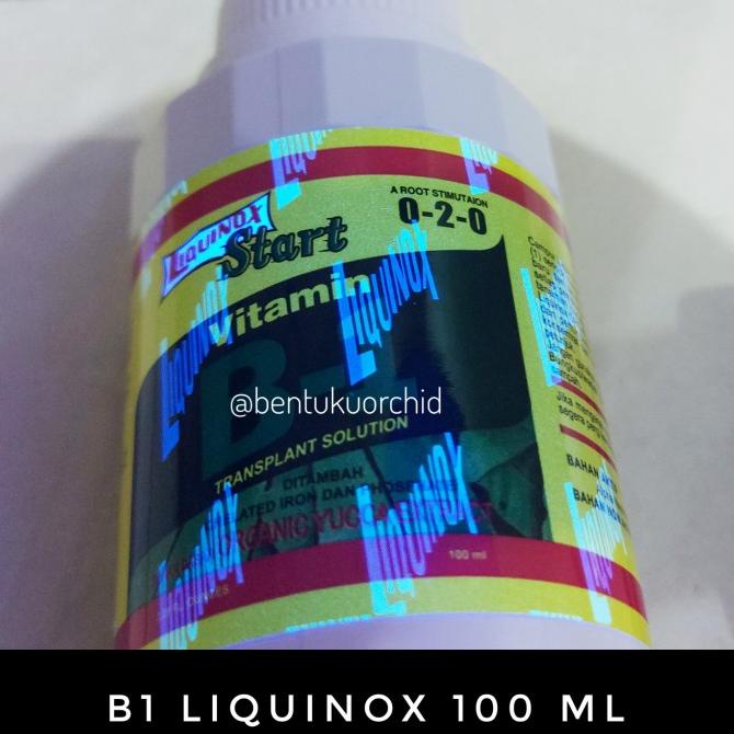 ((((()paling dicari] Vitamin B1 Liquinox 100 ml Berhologram/Vitamin B1 Tanaman