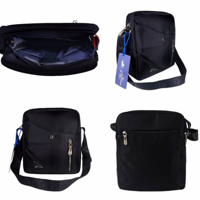 Polo Power Tas Selempang 034M Original - Black