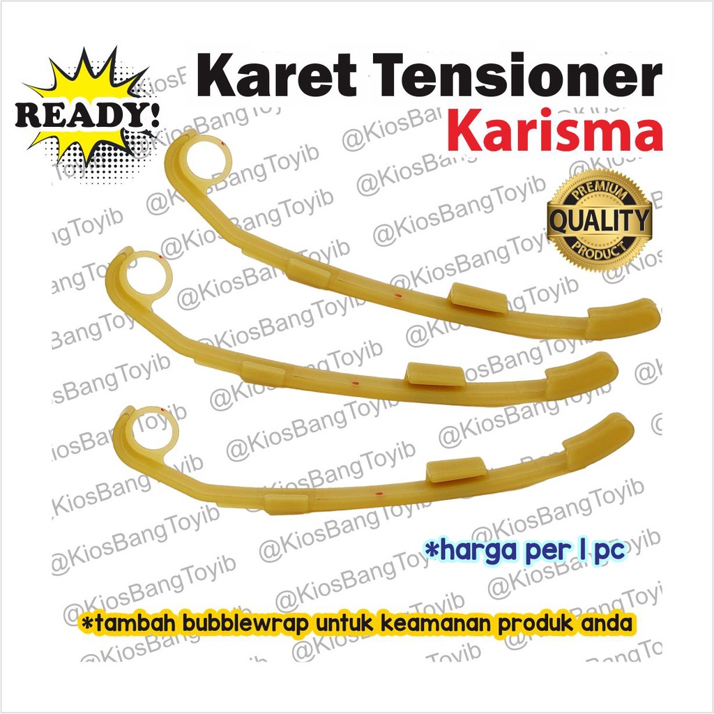 Karet Lidah Bantalan Tensioner Atas Karisma Supra X125 (YUSHO)