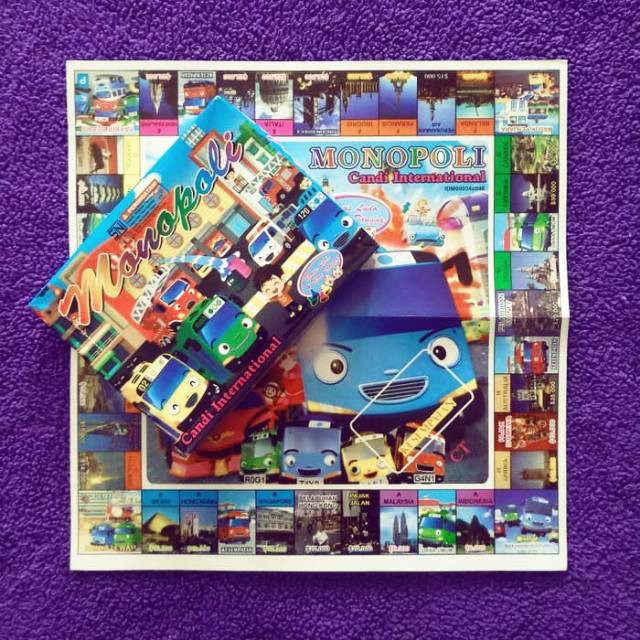 MAINAN ANAK EDUKASI Monopoli Dunia Internasional Karakter Cowo / Mainan Anak Monopoli Murah