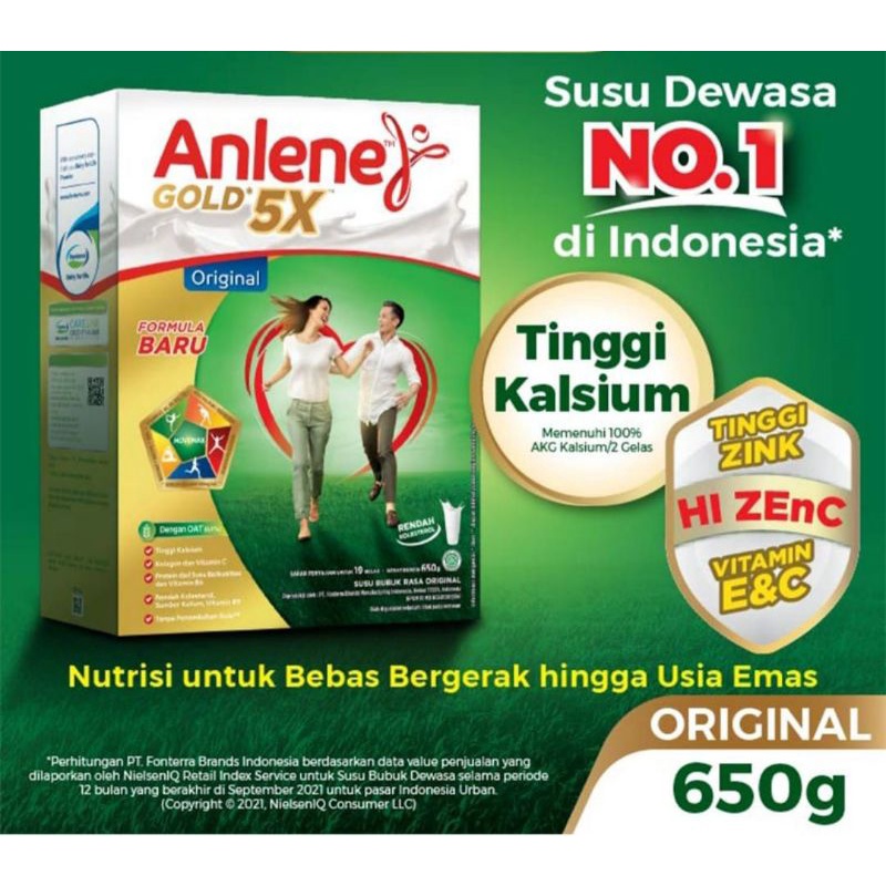 

Anlene Gold Original 650gr