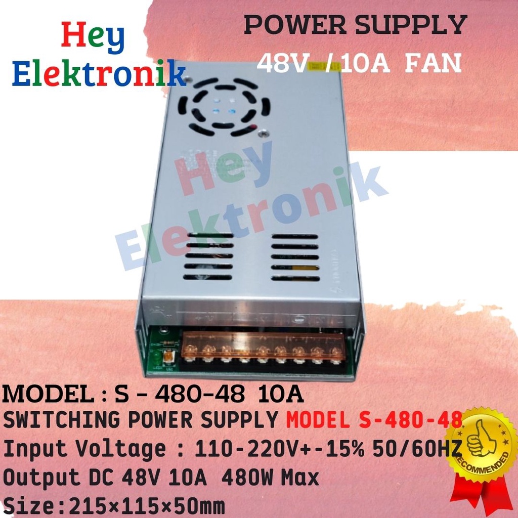 POWER SUPPLY SWITCHING POWER FAN 48V - 5A 10A 20A 30A 40A