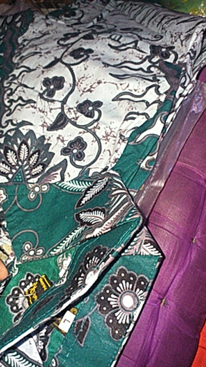 Couple Batik Gamis Original Kain Halus Couple Masakini Terlaris Asli Karyaku]