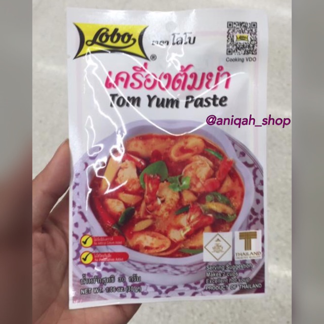 

Tom Yam Paste merk Lobo