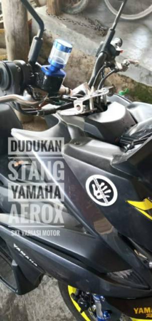 Adaptor Dudukan Stang Matic Yamaha Mio New X-Ride Fino Soul Gt Aerox Dan Bebek Jupiter Fiz-R Vega