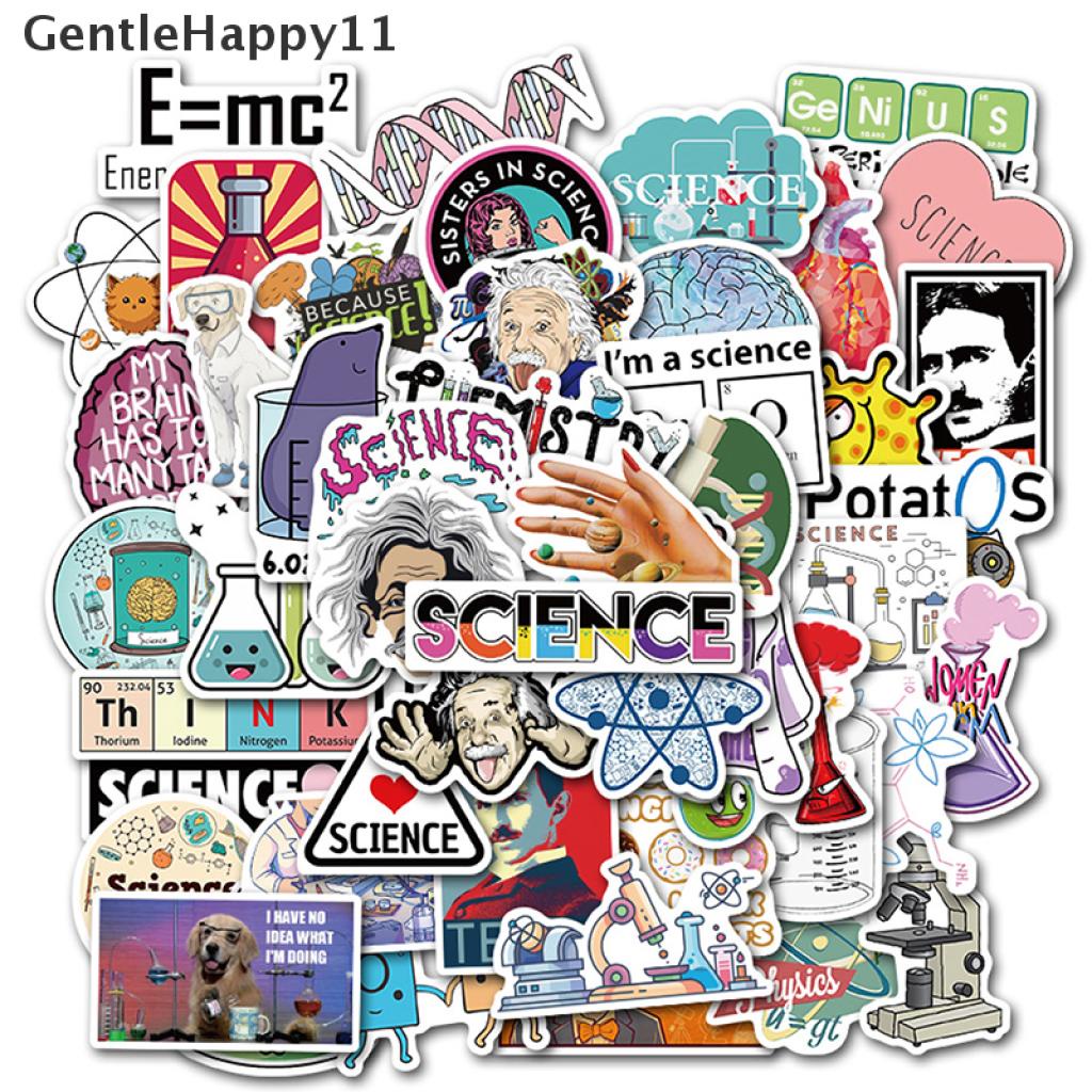 Gentlehappy 50Pcs / set Stiker Programming Diy Untuk Dekorasi Laptop / PC