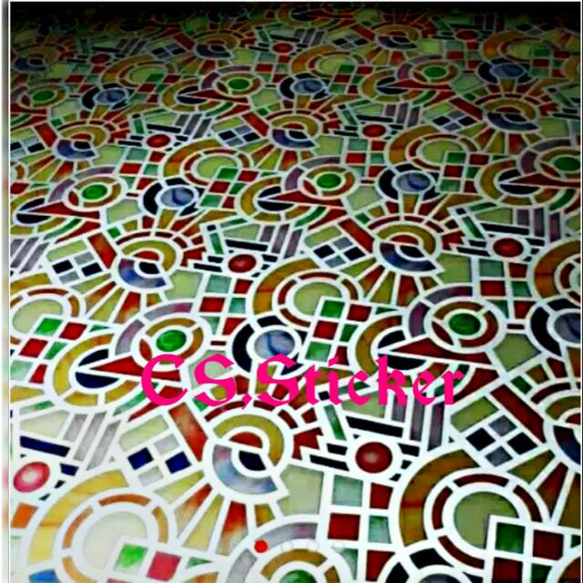 Stiker kaca motif/stiker kaca polos & kaca film/stiker kaca motif warna