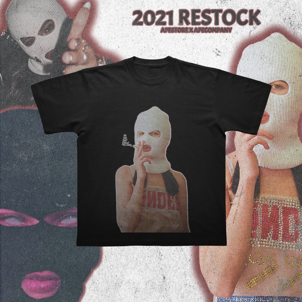 OVERSIZED ROBBERY GIRL TSHIRT ORIGINAL APESTORE X APECOMPANY 24s